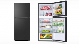 12 Kulkas 2 Pintu Tanpa Bunga Es yang Hemat Listrik buat Keluarga Baru