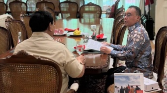 Presiden Prabowo Panggil Dasco Mendadak Tadi Pagi, Bahas Apa?