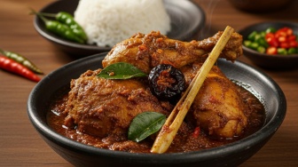 Resep Rendang Ayam Rumahan, Sajian dari Minang yang Mendunia