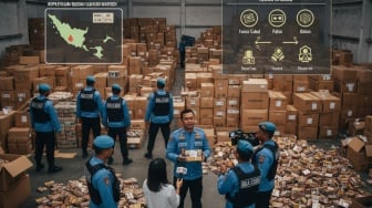 Kerugian Fantastis! Rokok Ilegal di Lampung Sedot Rp60 Miliar, Bea Cukai Gerak Cepat