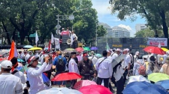 Minta Diangkat Jadi ASN, Guru Madrasah Kepung Monas: Kalau Presiden Berkenan Selesai Semua Urusan