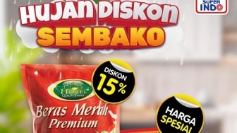 Mulai Hari Ini! Sembako dan Minyak Goreng Diskon hingga 25 Persen di Super Indo