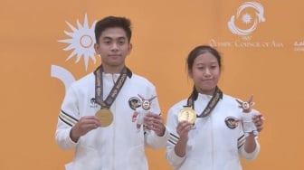Bulu Tangkis Persembahkan Emas di AYG 2025 Lewat Raihan/Atresia