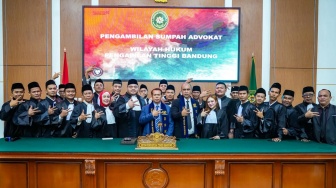 KNAI Angkat 66 Pengacara Baru, Tegaskan Komitmen Benahi Kualitas Dunia Advokat Indonesia
