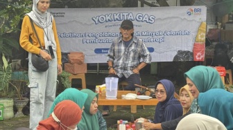 BRI Peduli Gerakkan Roda Ekonomi Sirkular dari Minyak Jelantah Sisa Rumah Tangga