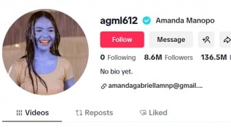 Bukan Cuma Iseng, Alasan Amanda Manopo Pajang Foto Biru di TikTok Ternyata Romantis Banget