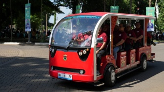 Unhas Luncurkan Mobil Listrik ENGI-MOVE