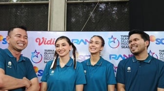 Tak Sia-sia Lutut Berdarah, Raffi Ahmad Juara Awal Padel di TOSI season 4