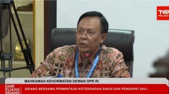 Di Sidang MKD: Ahli Sebut Ucapan Ahmad Sahroni Salah Dipahami Akibat Perang Informasi