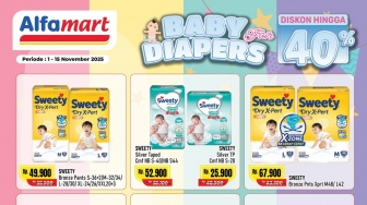 Katalog Popok Bayi Murah di Alfamart: Diskon hingga 40 Persen Sampai 15 November 2025