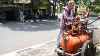 Di Mata Sang Penambal Ban Asal Pati Ini, JKN Telah Menjadi Penyelamat Hidupnya