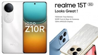 iQOO Z10R vs realme 15T: Duel Panas HP 3 Jutaan, Mana Punya Kamera Paling Oke?