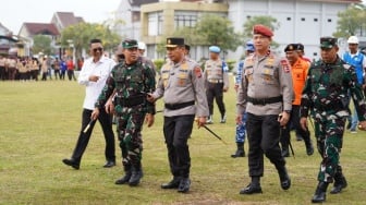 Polda Riau Pangdam XIX/TT Cek Kesiapan Siaga Bencana: 31.000 Personel dan Sarpras SAR Disiagakan