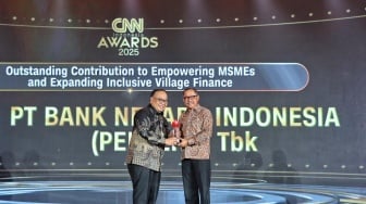 Berdayakan UMKM dan Keuangan Inklusif Desa, BNI Raih Outstanding Contribution to Empowering MSMEs