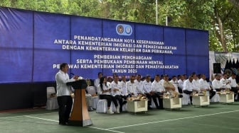 Kemenimipas dan KKP Jalin Kerja Sama Perkuat Ketahanan Pangan di Nusakambangan