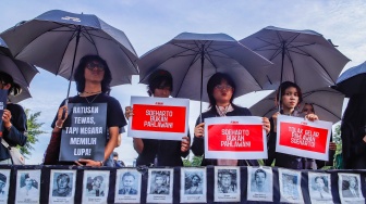 Aksi Kamisan ke-885, Tolak Soeharto Jadi Pahlawan Nasional