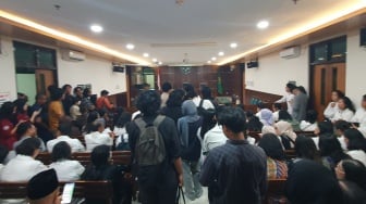 Sidang Vonis Kecelakaan Maut BMW Sleman Digelar, Ruang Sidang Penuh Sesak