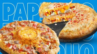 Promo Papi Duo Domino's Pizza : 2 Pizza Medium Diskon 50 Persen di Bulan November