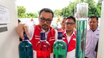 Bos Pertamina Patra Niaga Cek Kualitas BBM di Yogyakarta, Begini Hasilnya