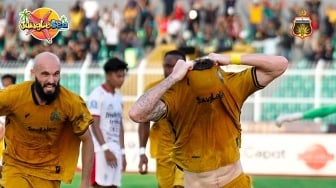 Hasil Super League: Bhayangkara FC Jinakkan Bali United 2-1, Damjanovic Jadi Pembeda di Lampung