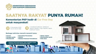 Kementerian PKP Ajak Masyarakat Kenali Program Perumahan Lewat CFD Sudirman
