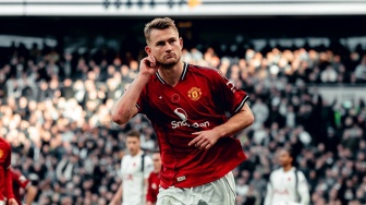 Hasil Tottenham vs Manchester United: De Ligt Selamatkan Setan Merah dari Kekalahan