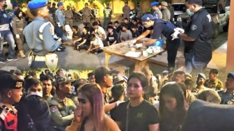 Razia Hiburan Malam di Tanjung Balai, 43 Pengunjung Positif Narkoba Hasil Tes Urine