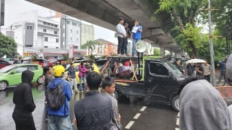 Mahasiswa Demo Tuntut Evaluasi Serius PSN di Luwu Timur