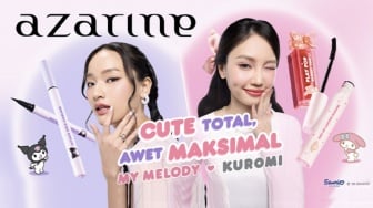 Azarine x Sanrio Series, Kolaborasi Make-Up Ter-cute Tahun Ini!