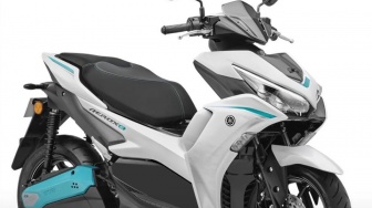 Yamaha Tiba-tiba Perkenalkan Aerox Versi Listrik dengan Jarak Tempuh 106 Km