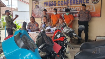 2 Pemuda di Sleman Curi Motor demi Ekonomi, Modus Kunci T hingga Gasak Vespa di Tempat Cucian