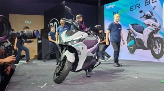 6 Fakta Mengejutkan Yamaha Aerox-e: Si Sporty Kini Bertenaga Listrik