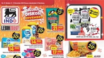 Promo Superindo Hari Ini 13 November 2025: Katalog Baru dan Diskon Weekday