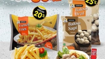 Diskon Besar Super Indo! Kentang Goreng 1 Kilogram & Bakso Sapi Turun Jadi 30 Ribuan