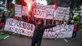 Kekecewaan Memuncak, Suporter Gelar Aksi Desak Revolusi PSSI