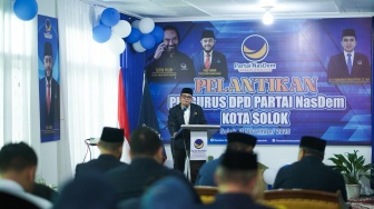 Dari Ketua KONI hingga Pimpin NasDem Kota Solok, Ini Janji Rudi Horizon