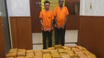 Kurir 255 Kg Ganja Ditangkap saat Melintas ke Medan, Pengendalinya Masih Diburu!