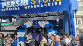 Persib Bandung Buka Store di Tasikmalaya, Bobotoh Antusias