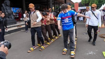 Teras Main Indonesia, Ruang Belajar Nilai Pancasila Lewat Permainan Tradisional