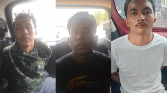 3 Begal Bacok-Rampas Motor Warga di Deli Serdang Ditangkap, Ini Tampangnya