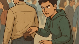 Kisah Ironis di Jogja: Bantu Ambil Barang Jatuh, Pelaku Malah Kabur Bawa Dompet dan Ponsel