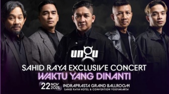 Cliquers, Bersiap! Ungu Guncang Yogyakarta Lewat Konser 'Waktu yang Dinanti'