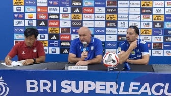 Menang atas Dewa United, Bojan Hodak Apresiasi Pertahanan Persib Bandung