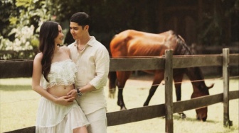 Umumkan Kehamilan di Usia 4 Bulan, Al Ghazali: Aku Nggak Mau Dahului Allah