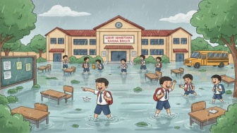 Sekolah di Lhokseumawe Diliburkan Akibat Banjir