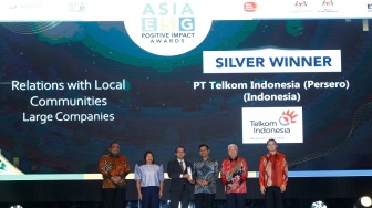 Telkom Raih Penghargaan Asia ESG Positive Impact 2025, Apresiasi Level Internasional