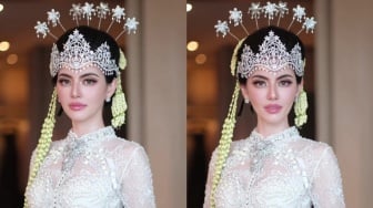 5 Pesona Davika Hoorne Jadi Pengantin Sunda, Dijuluki 'Teteh Geulis' dari Thailand