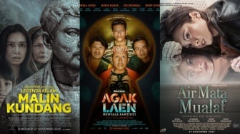 3 Film Indonesia Tayang Hari Ini 27 November 2025, Yuk ke Bioskop!