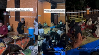 Viral! Makan Bareng Satu Kampung Gegara Lolos PPPK di Gunungkidul, Publik Auto Heboh