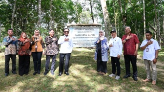 La Tinro Serukan Pembukaan dan Pemulihan Situs Kota Kapur Demi Pelestarian Warisan Berharga